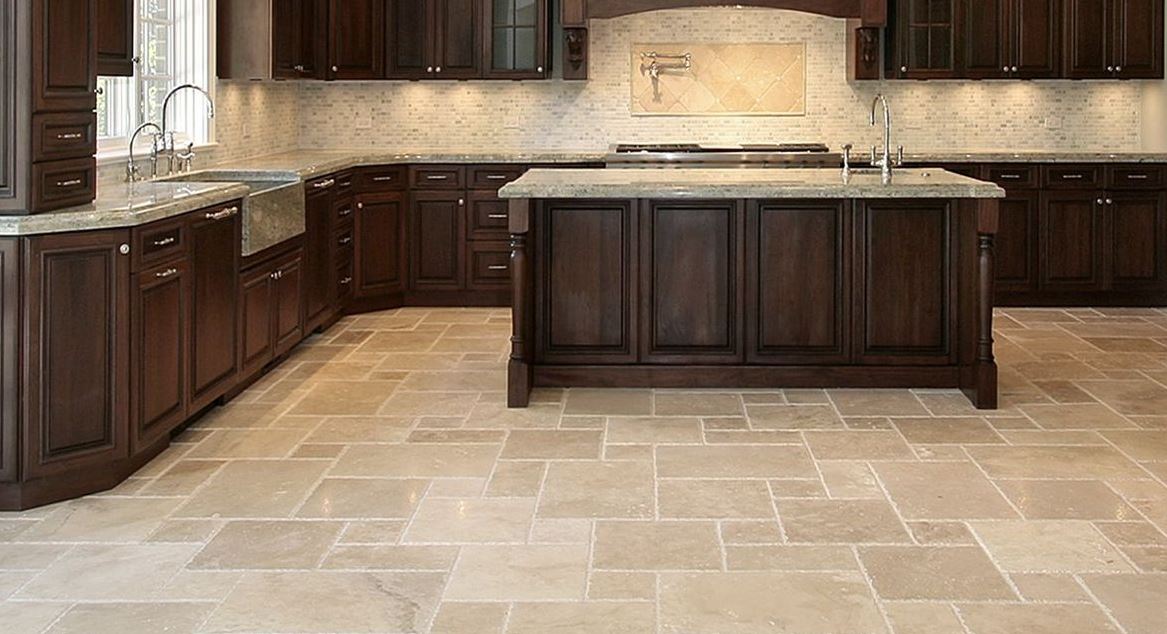 tile walled kitchen