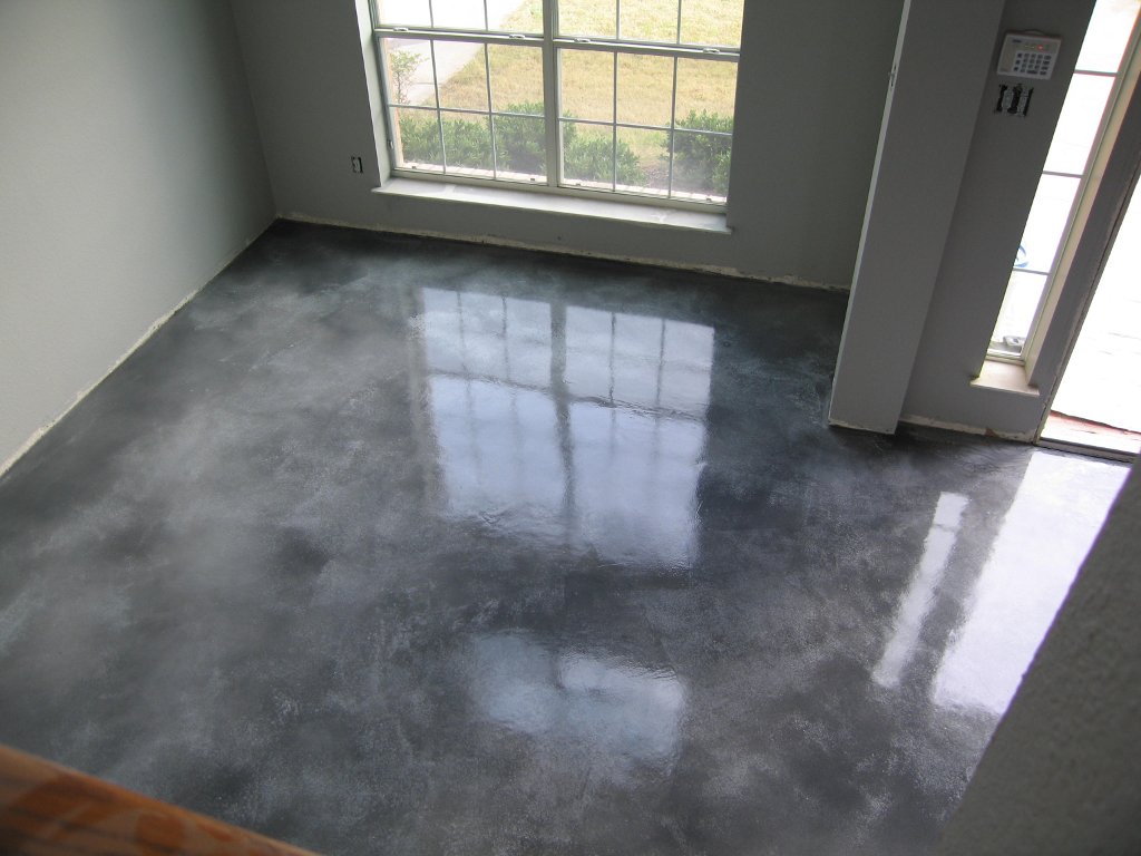 Stained Concrete Floors Cost How To Stain Diy Maintenance Tips