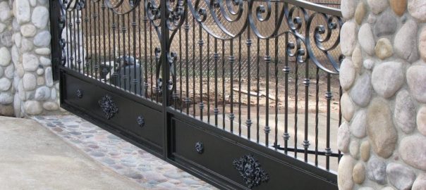 Driveway Gates Cost Installation, Cost Of Metal Garden Gates