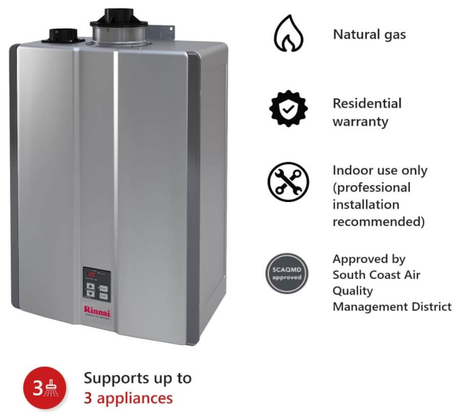 Rinnai V94IN Tankless Hot Water Heater