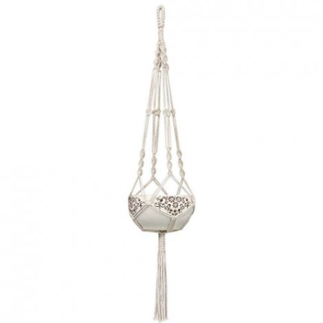 1. Mkono Macrame Plant Hanger