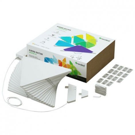 3. Nanoleaf Aurora Rhythm Smarter Kit