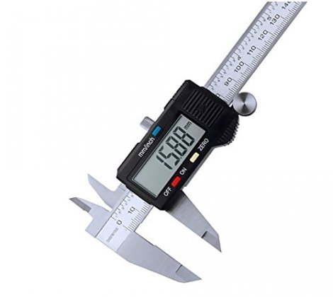 10. LCD Digiwise Vernier Metric Digital Caliper