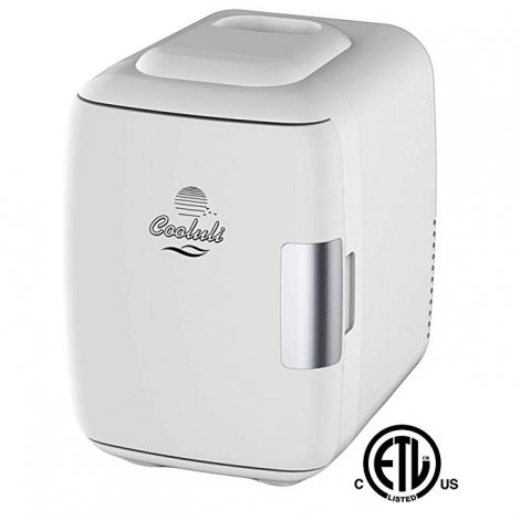 6. Cooluli Mini Electric Cooler and Warmer (4 Liter / 6 Can)