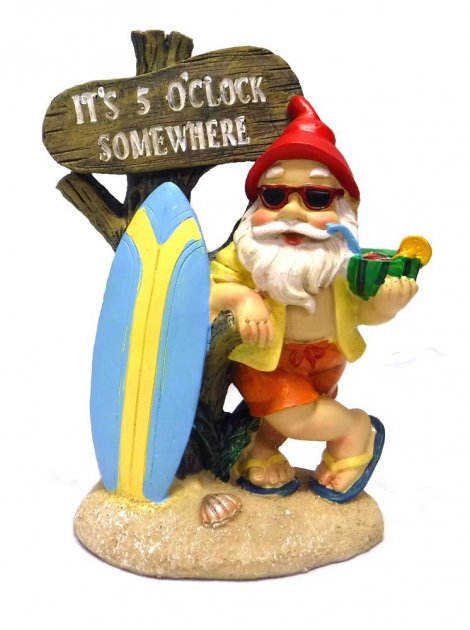 4. Mayinc 5:00 Somewhere Tropical Party Gnome