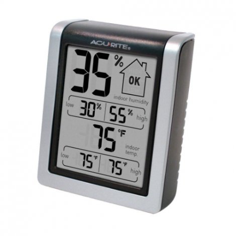 3. AcuRite 00613A1 Indoor Humidity Monitor