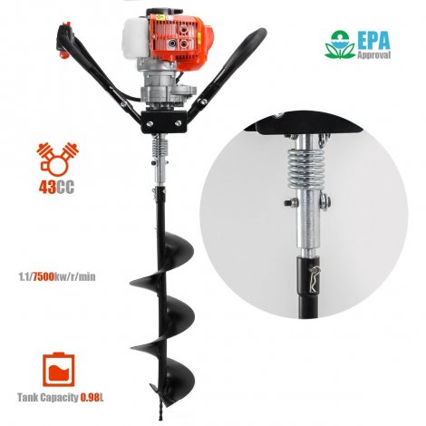 9. XtremepowerUS 43cc