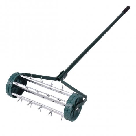 8. Goplus Rolling Aerator