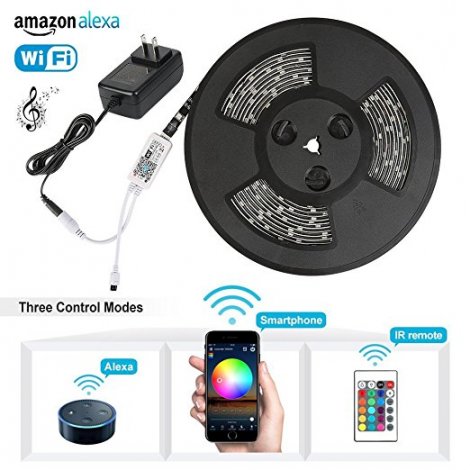 6. Nexlux Wi-Fi Smart Phone Controlled Strip Light Kit