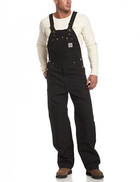 10. Carhartt Duck Bib Unlined R01