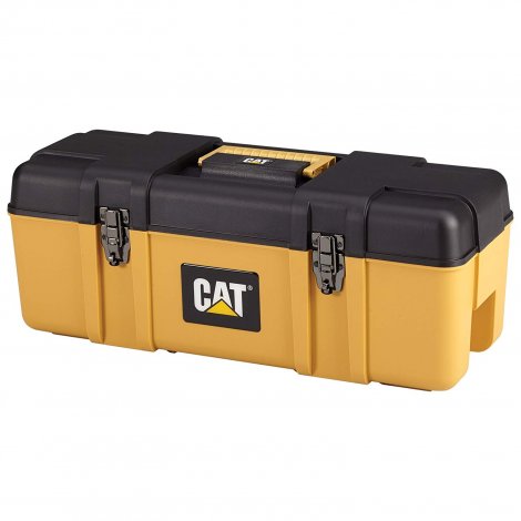 10. Cat Heavy-Duty Plastic Tool Box