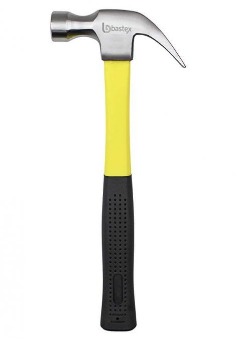 8. 16 oz Fiber Glass Claw Hammer