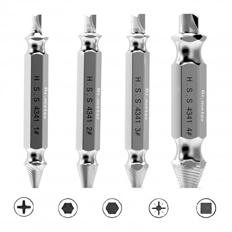 7. Dr.meter Screw Extractor