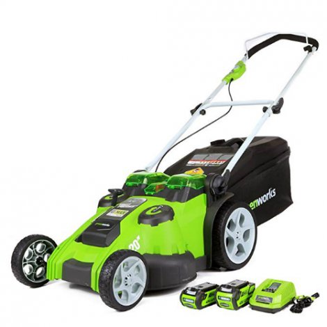 3. Greenworks 20-Inch 40V Twin Force