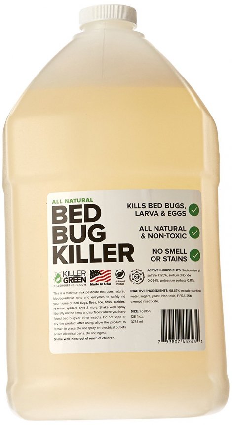 6. Bed Bug Spray By Killer Green