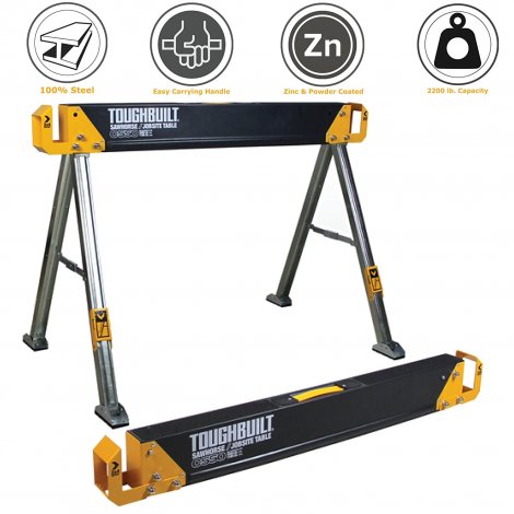 6. ToughBuilt - Folding Sawhorse