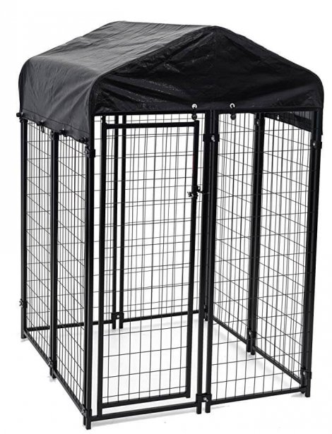 6. Lucky Dog Uptown Welded Wire Kennel