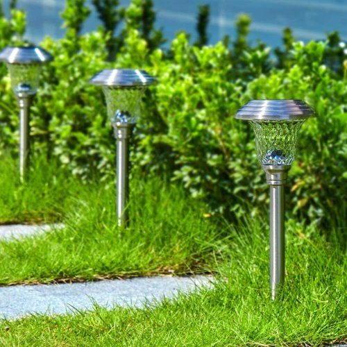 Beau Jardin Stainless Steel Solar Lights