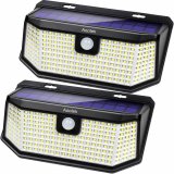 Aootek 182 LED Solar Outdoor Lights