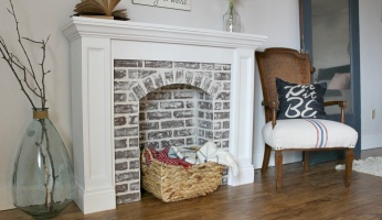 What You Need to Build a Faux Fireplace