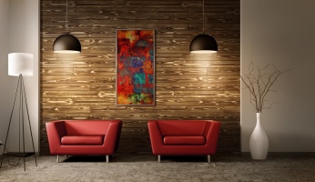 charred wood accent