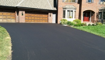 concrete or asphalt driveway