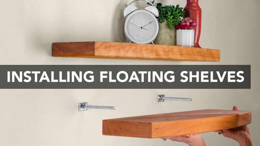 Simple DIY Floating Shelves (Floating Shelf Tutorial) - Love & Renovations