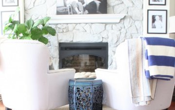 Painting over interior stone: tips & products to use