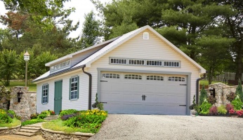 two car garage door dimensions